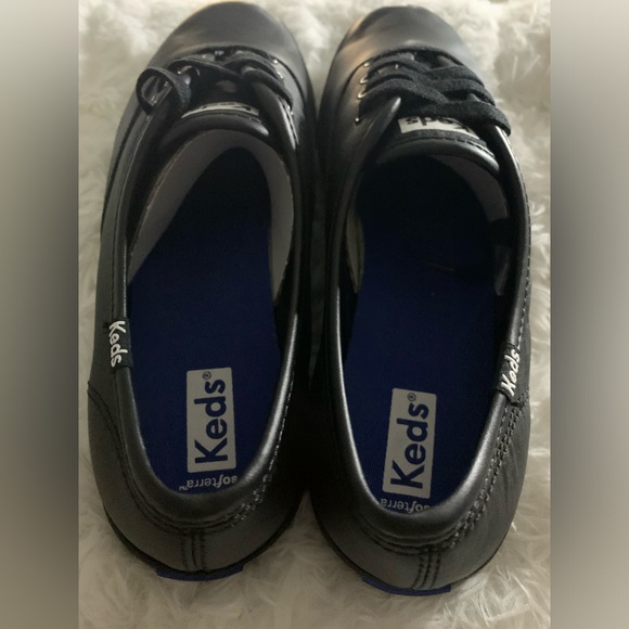 Keds Women's Champion Leather Lace Up Sneaker - Picture 5 of 9